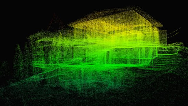 Lake House - 3D Laser Scan 3D Model