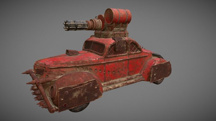 Mad Max - Desert Rust 3D Model
