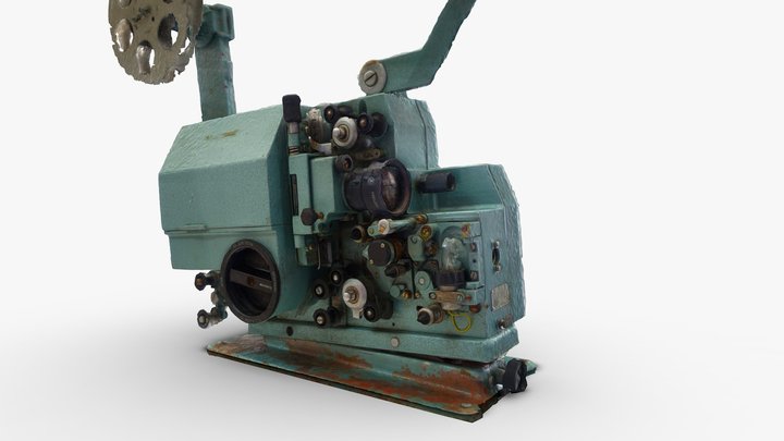 Old Projector 3D Model