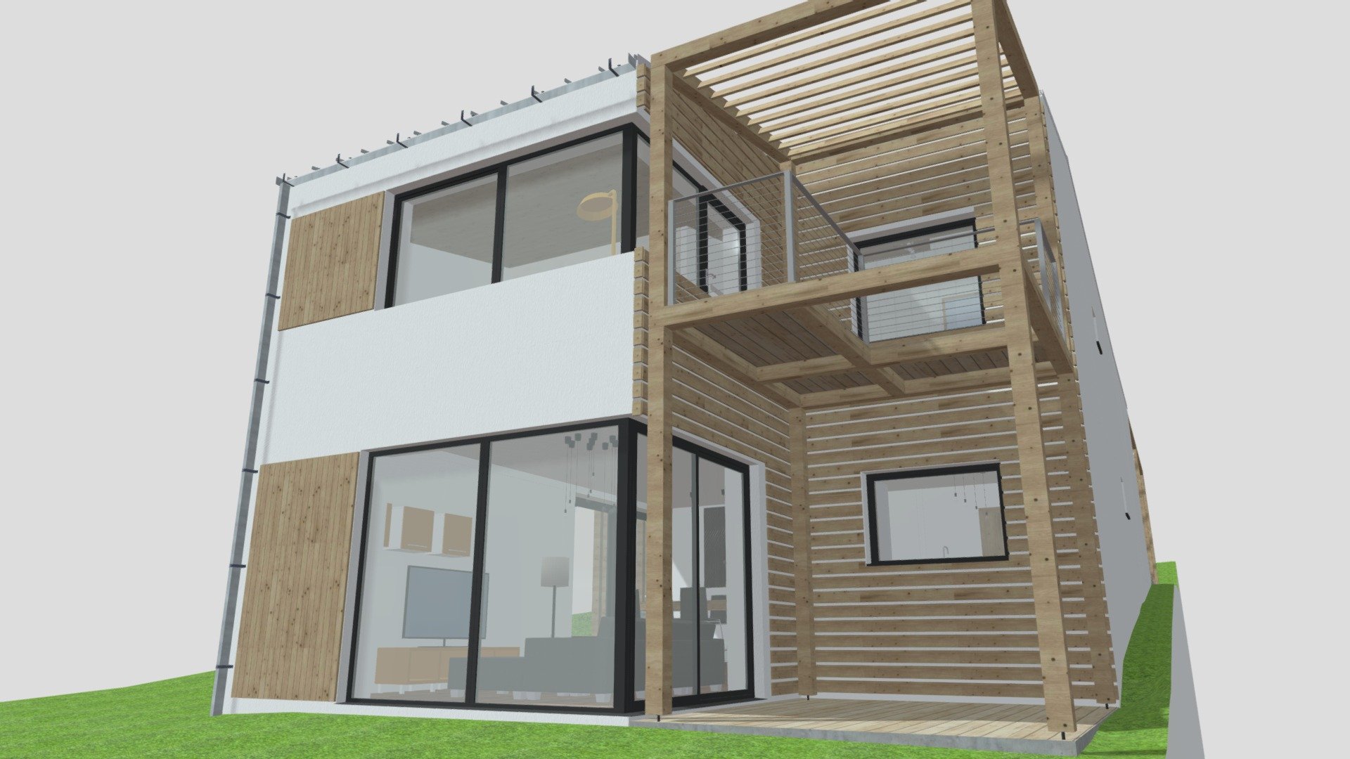 Archicad_sample - 3D model by Proceduralss [94d6579] - Sketchfab
