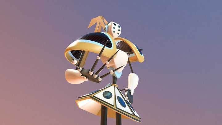 Beat Eater 3D Model