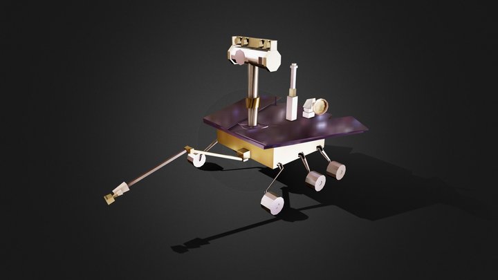 3D model Mars Rover 3: Opportunity – Kostenloses 3D-Modell STL