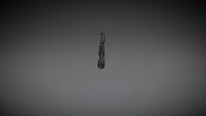 Flame Thrower 3D Model