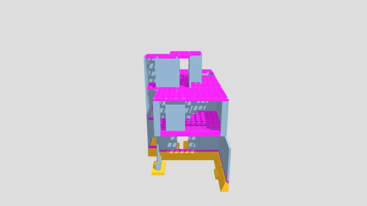 EST - CASA HABITACIÓN 3D Model