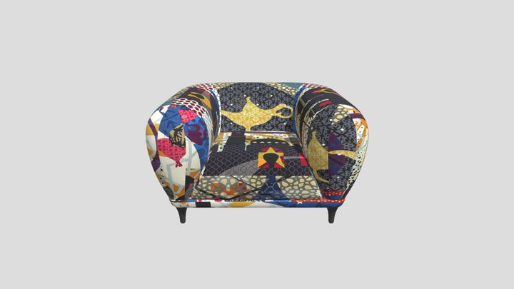 Roche Bobois Montgolfiere Armchair – Gratis 3D-model STL