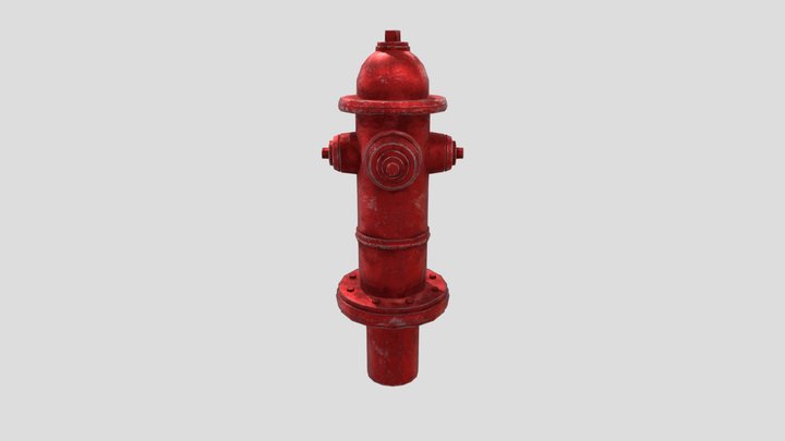 Fire Hydrant 3D Model