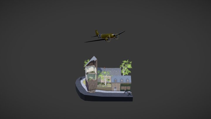 1DAE13_Dhaene_Nathan_CityScene 3D Model