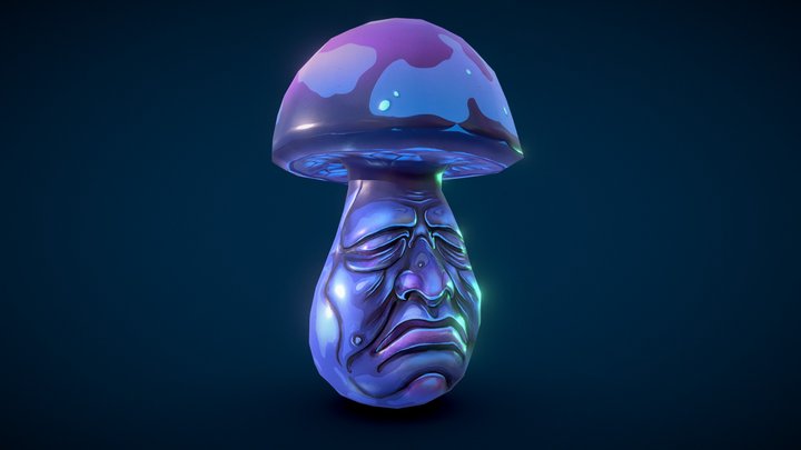 Stylized Mushroom (3) – Modello 3D gratuito STL