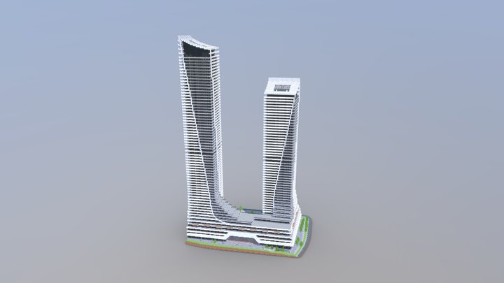 Minecraft Eau du Soleil Toronto 3D Model