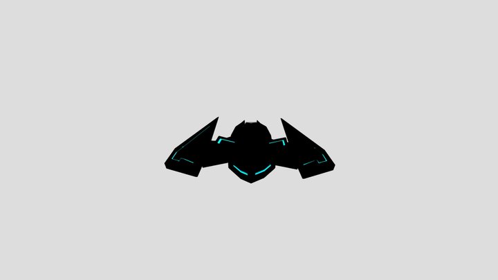 Batwing 3D model 3D Model