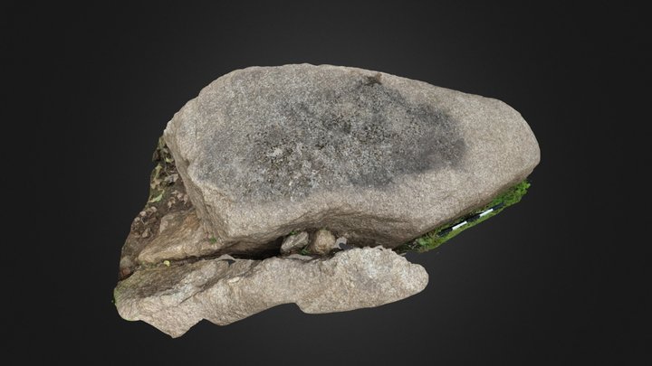 The "Coffin Stone" 3D Model