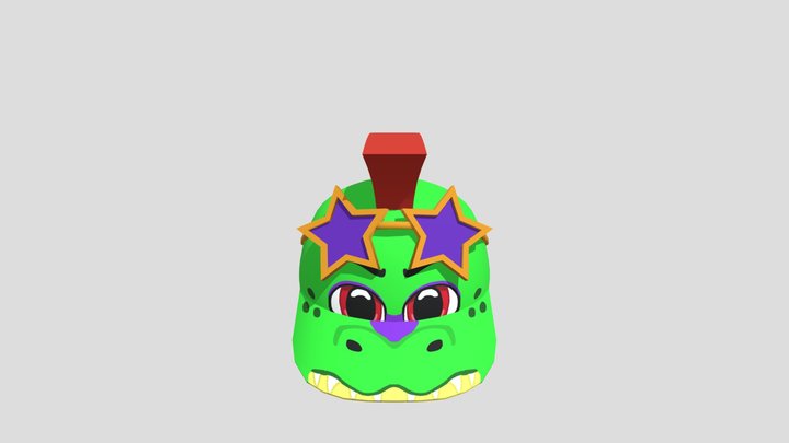 Montgomery Gator Hat 3D Model
