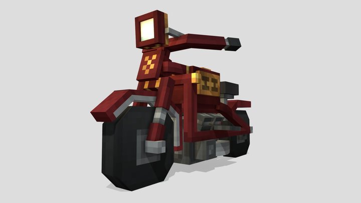 Motorbike 3D Model
