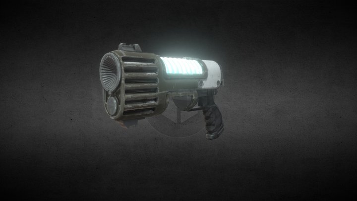 plasma pistol – Kostenloses 3D-Modell STL