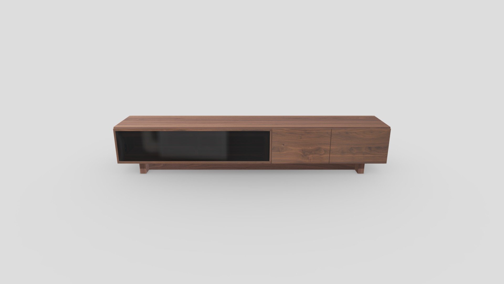 Crespo 180TVスタンド・スリム WN — Sketchfab embed 3D viewer