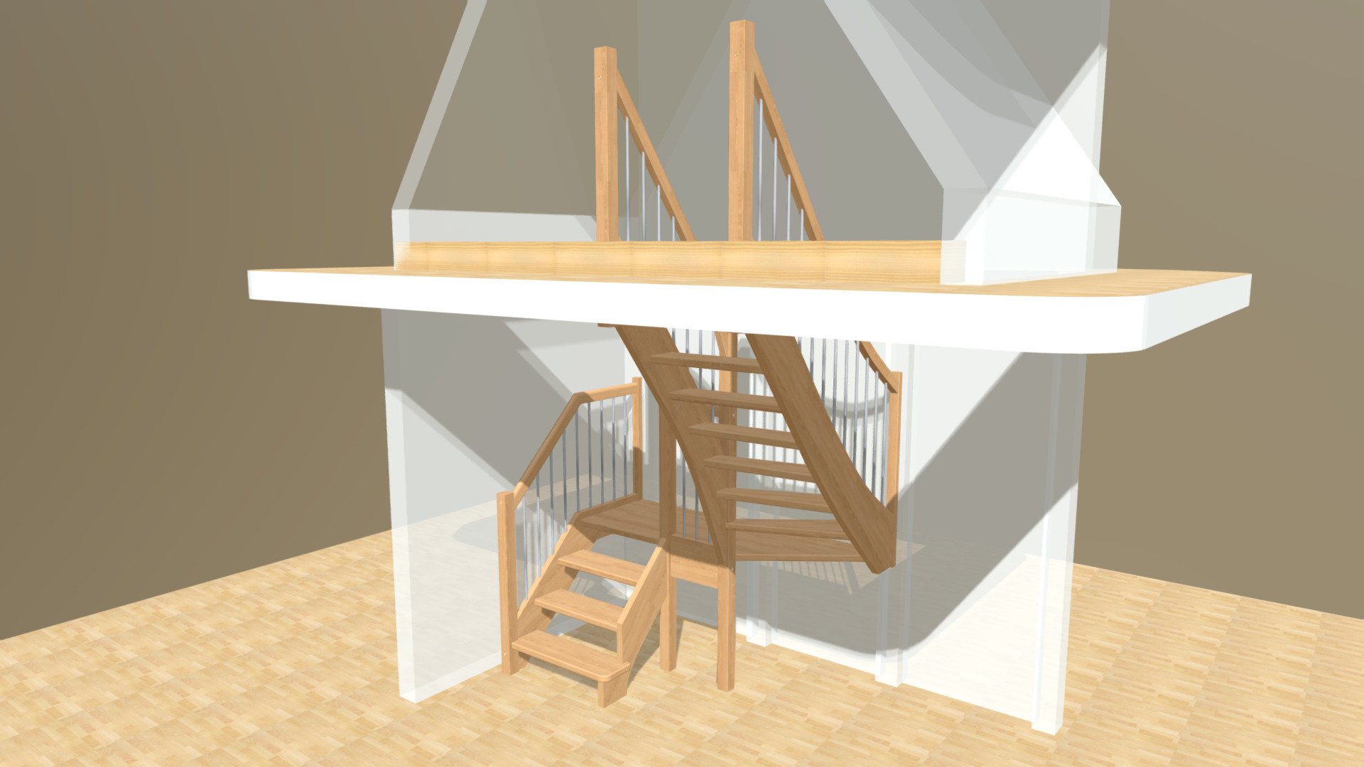 Jungwirth-Treppe 6646 - Download Free 3D model by Treppen ...