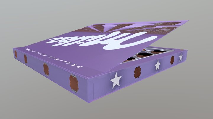 MilkaChocolateAdvert 3D Model
