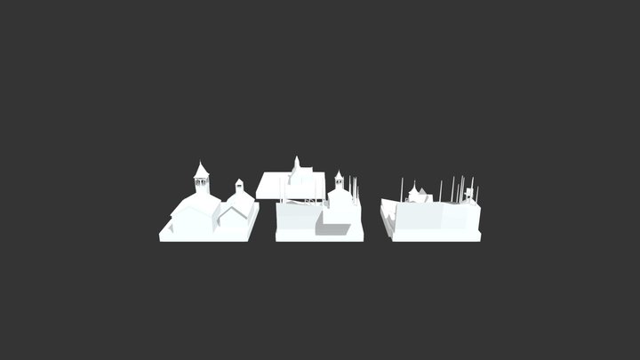 blockout_church_design 3D Model