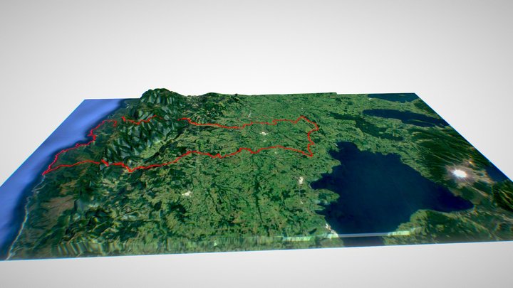 Purranuqe, X Región de Los Lagos, Chile 3D Model