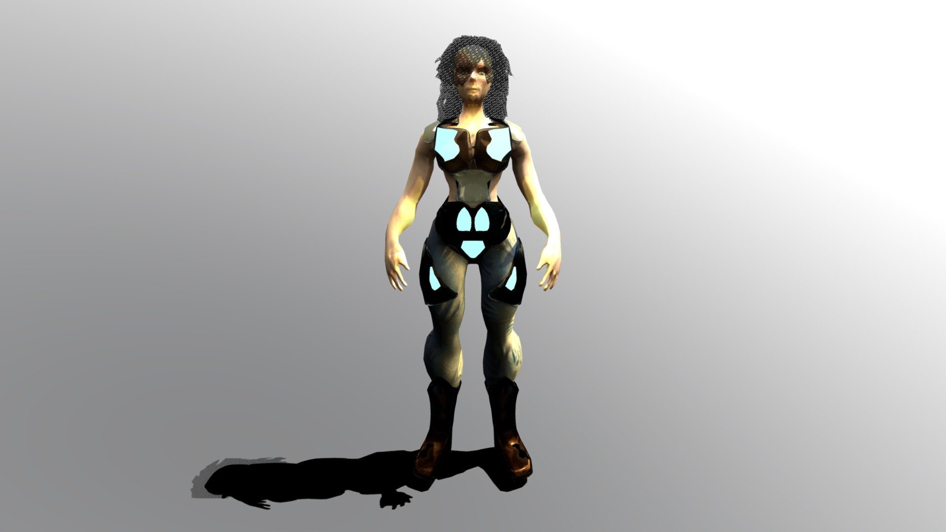 Modelado de personajes — Sketchfab embed 3D viewer