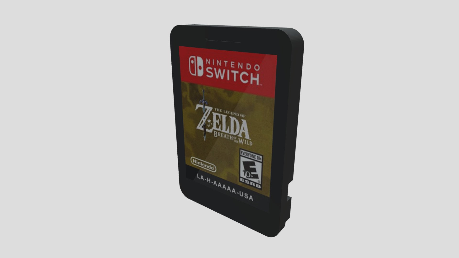 Nintendo Switch Cartridge Download Free 3D model by