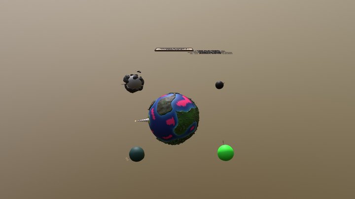 Planet B - GISH challenge 2018 - GISHtheworld 3D Model