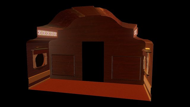 Train Pieces 3D Model