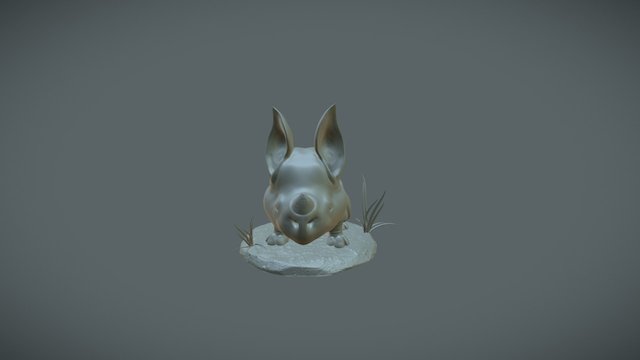 Rhino Print 3D Model