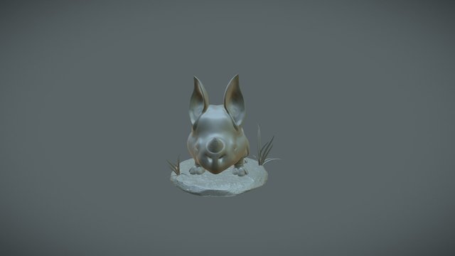 Rhino Print 3D Model