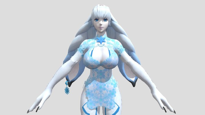 Xenoblade Chronicles 2 - Dahlia 3D Model