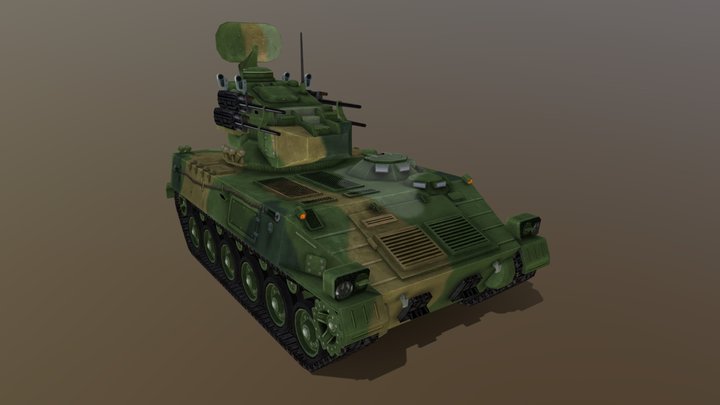 PGZ-95 – Modelo 3D gratuito STL