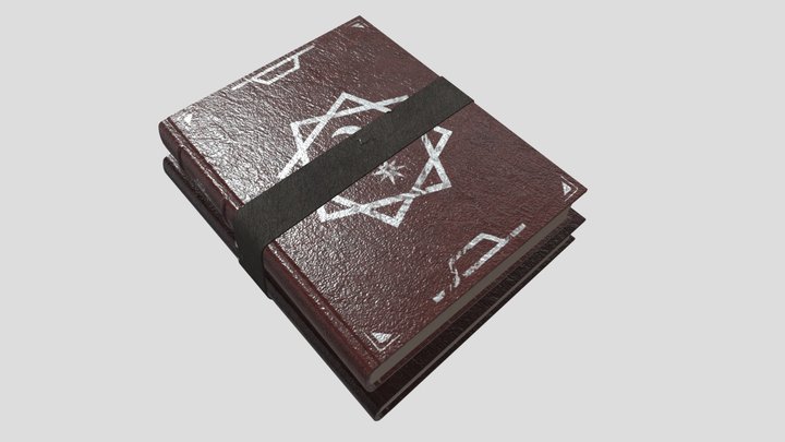 Bound Books 3D Model