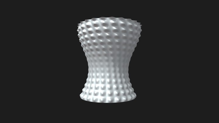 Bump Planter 3D Model