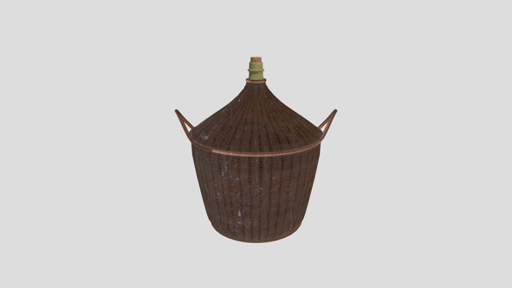 Medieval Market Bottles Wicker