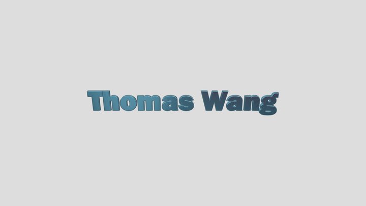 Thomas 3D Model