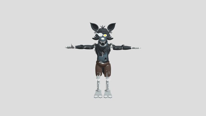 Were Foxy 3D Model