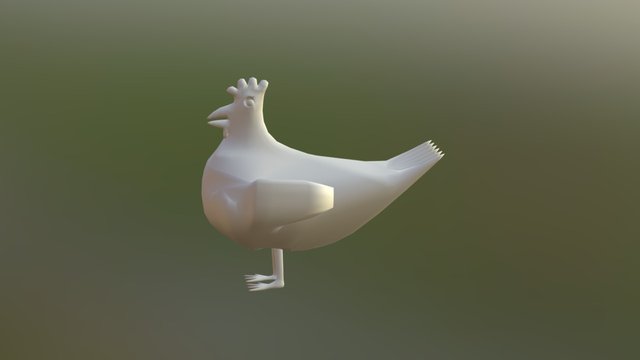 Gallina 3D Model