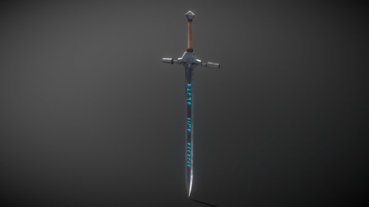 dark blade 3D Model in Melee 3DExport