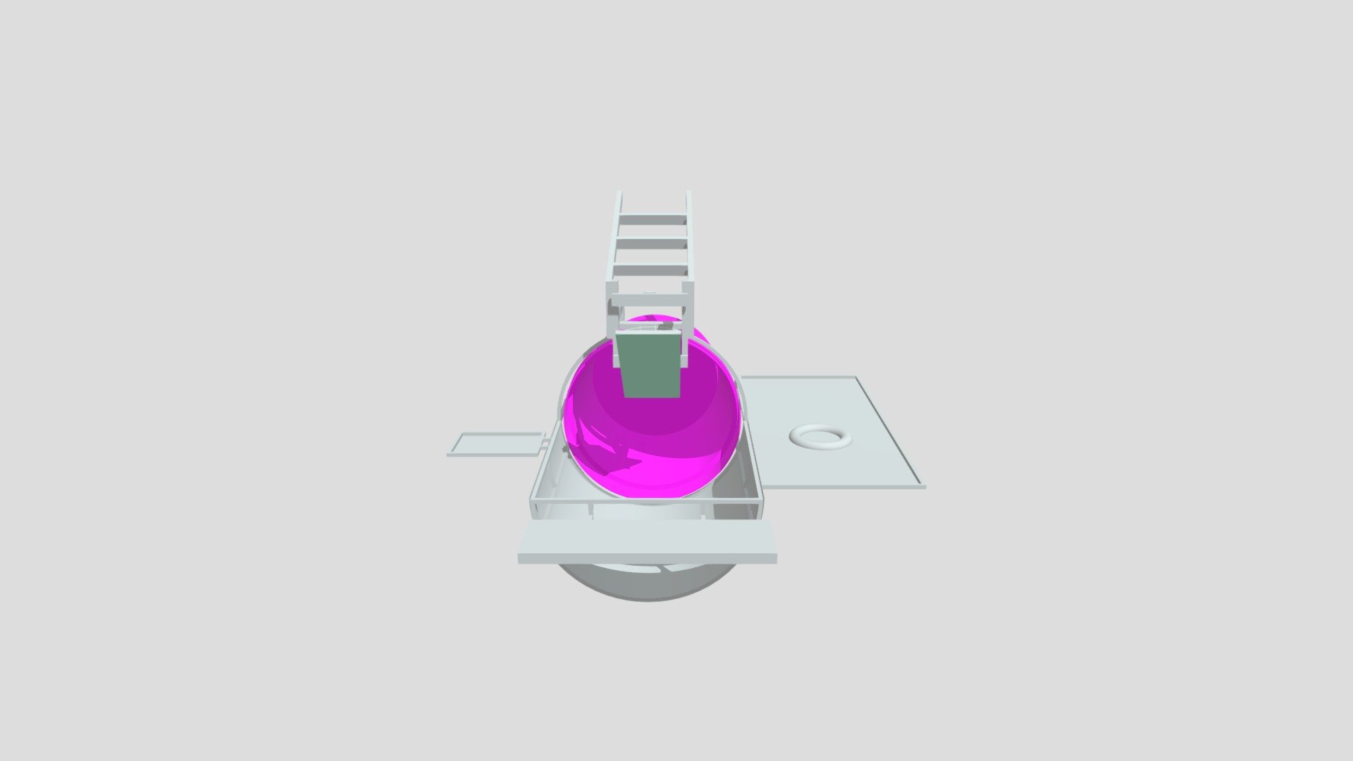 DUNK TANK Modelado Hombre Al Agua En FBX