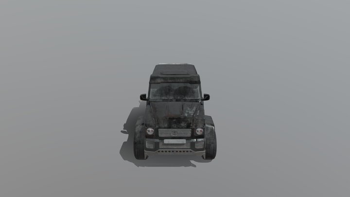 UNDO027_pohzikang_mecredes benz_6x6 3D Model