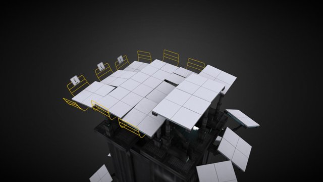Aperture Tower 3D Model