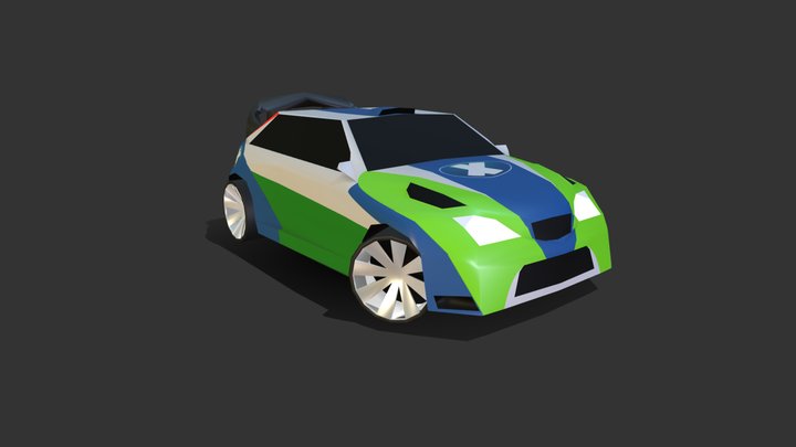 Focus Like Rally Car 3D Model