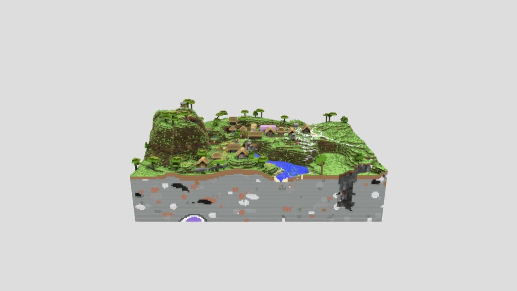 High quality minecraft world