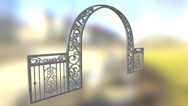 Gate 3D Model