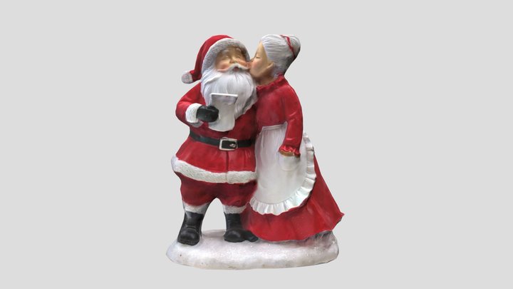 Santa And Mrs Claus – Free 3D Model STL