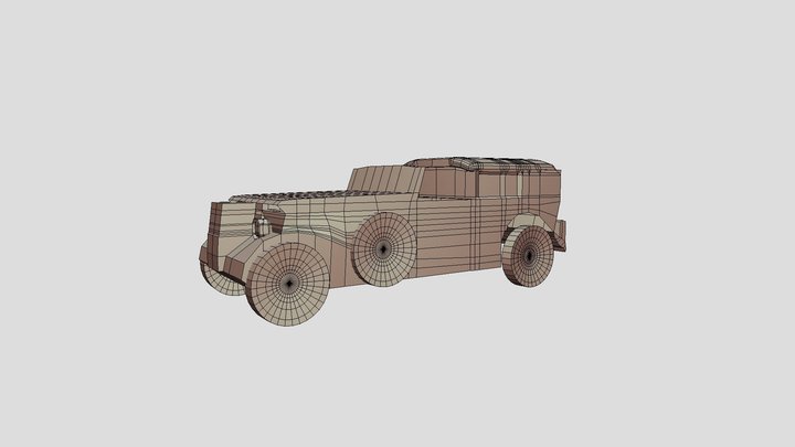 Vintage Rolls-Royce 3D Model