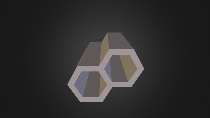 Extruded Hexagon [Test Piece - 7 5+7 25mm] 3D Model