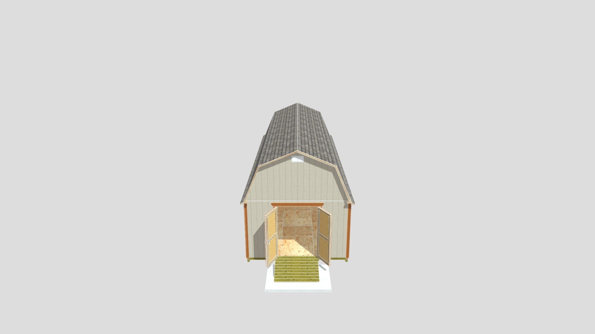 12x32 Barn Shed Plans