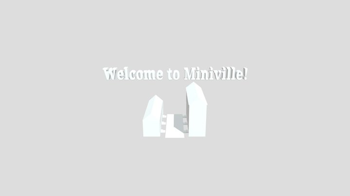 Miniville 3D Model