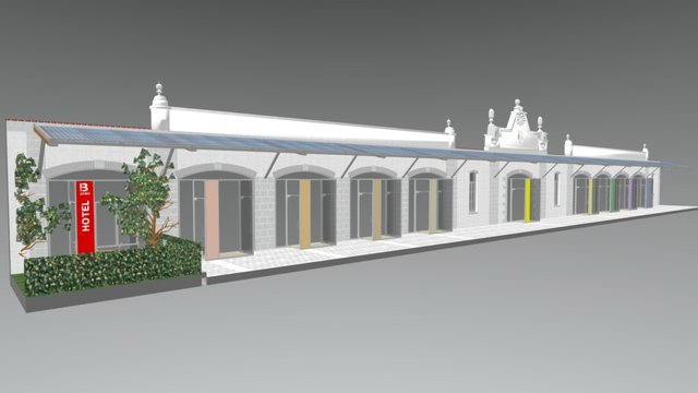 077 Facciata Bzero 3D Model
